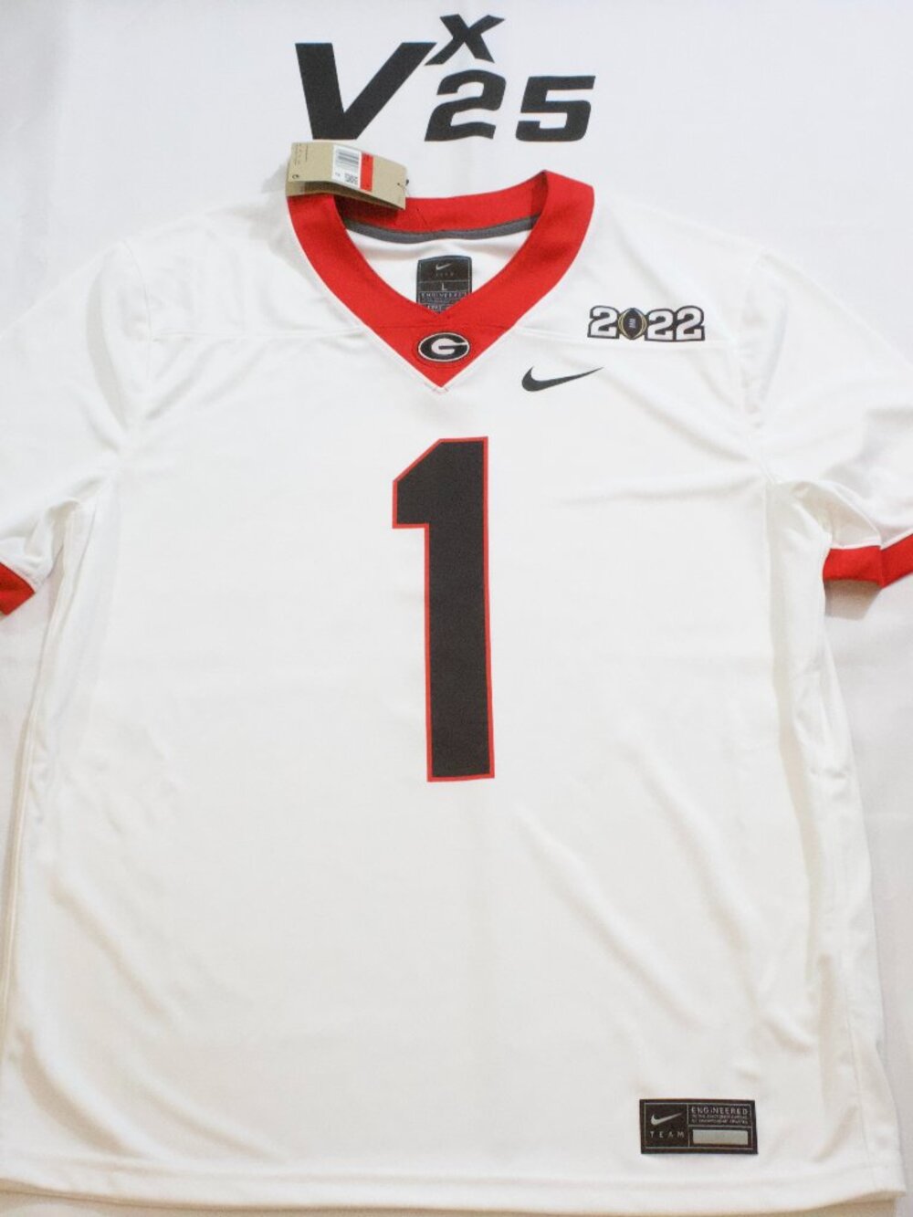 New Men's Nike George Pickens Georgia CFP National Championship Jersey Sz Lg